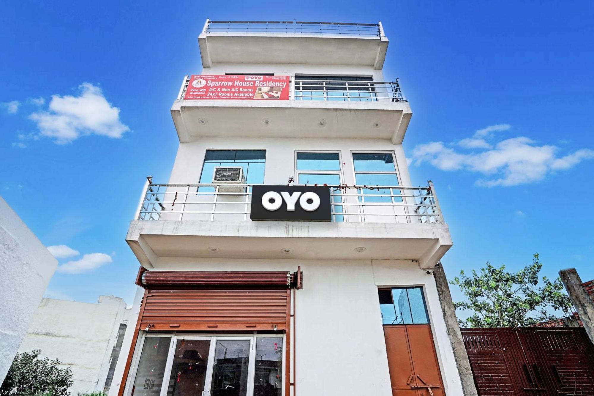 Hotel O Sparrow House Residency Bulandshahr Dış mekan fotoğraf